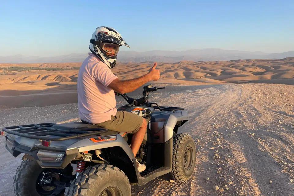 Quad Bike au Désert d’Agafay: Privée