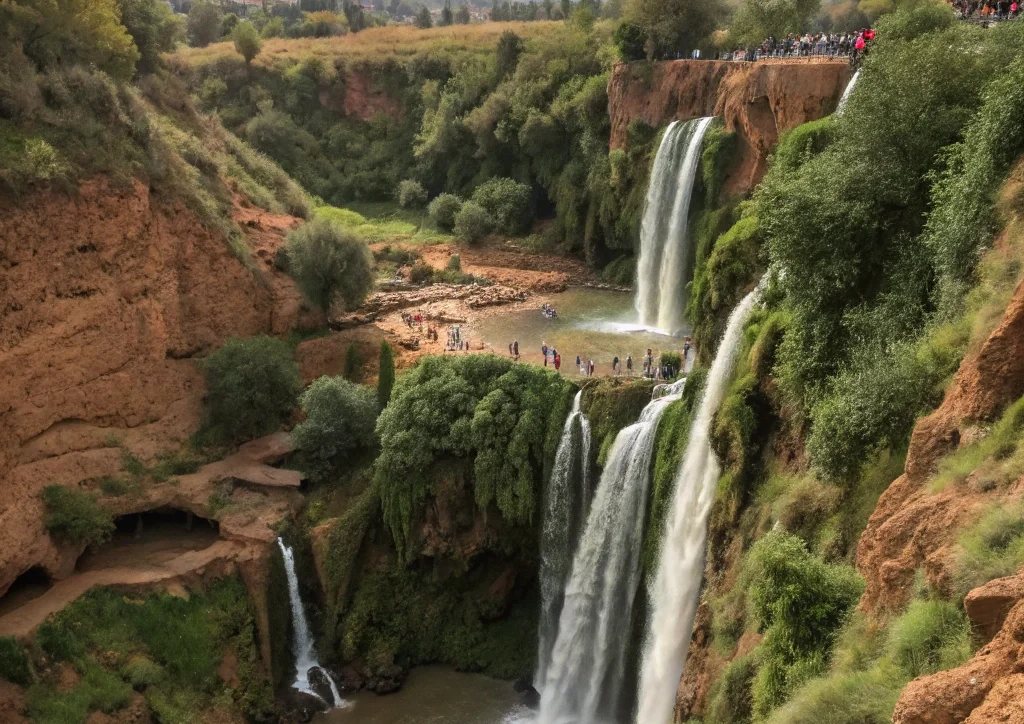 day trip to ouzoud waterfalls from marrakech