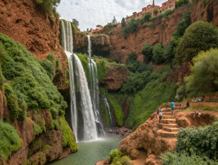ouzoud falls day trip from marrakech